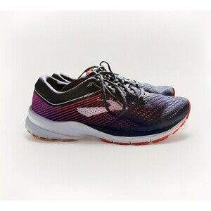 Brooks Launch 5 Women's Running Shoes Blue Coral Purple Low Top Size 10 Medium B